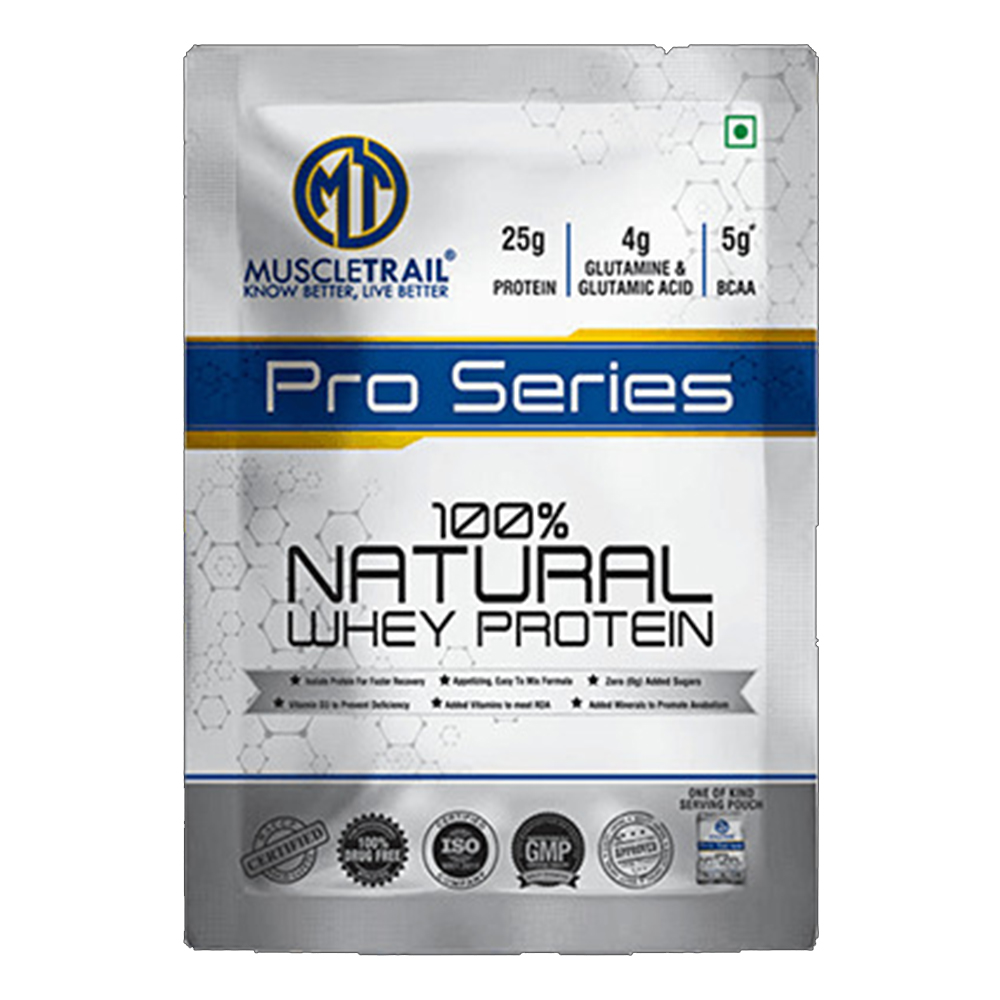 Pro Series 100% natural whey protein in Sachets