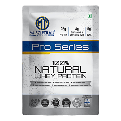 Pro Series 100% natural whey protein in Sachets