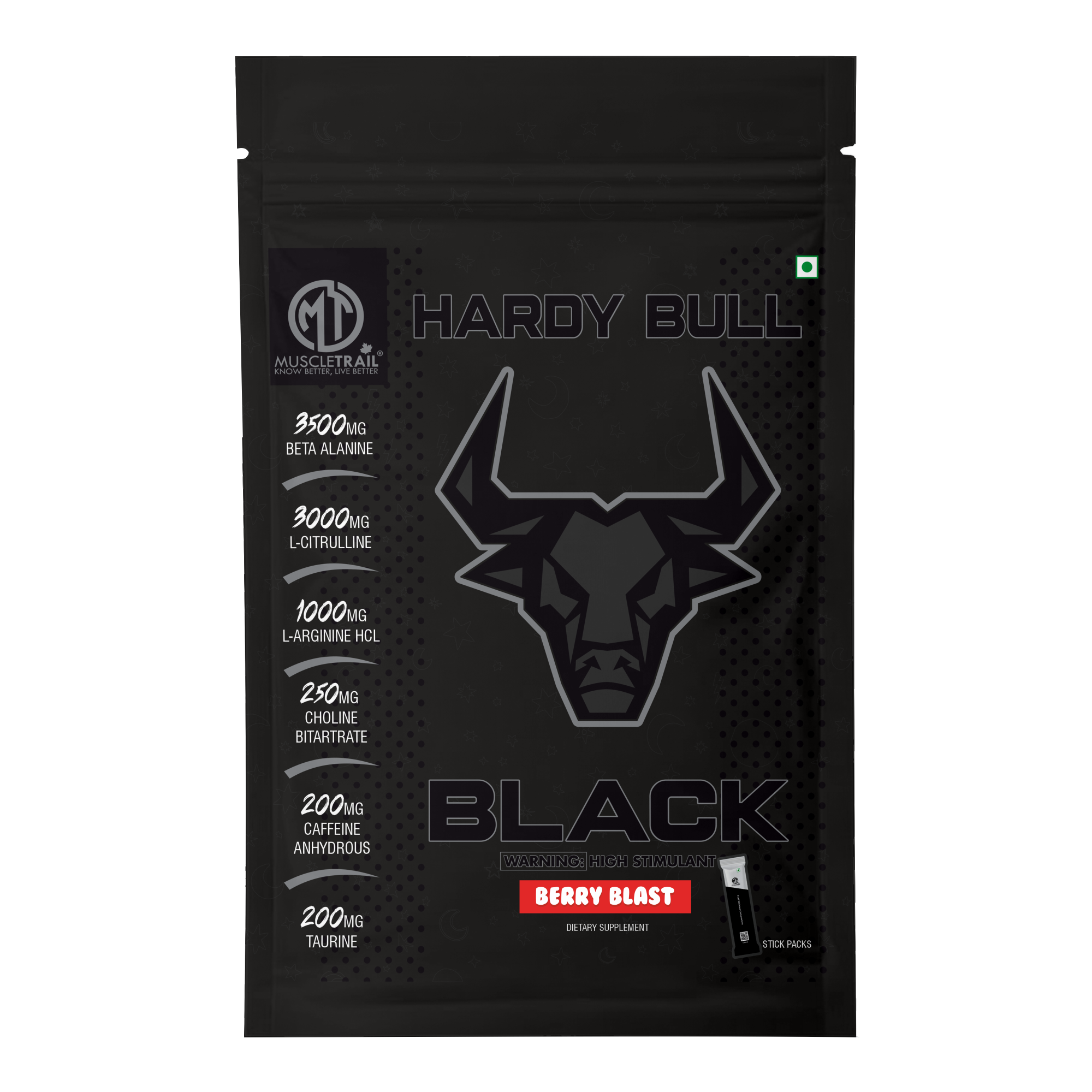 Hardy Bull Black Pre-Workout