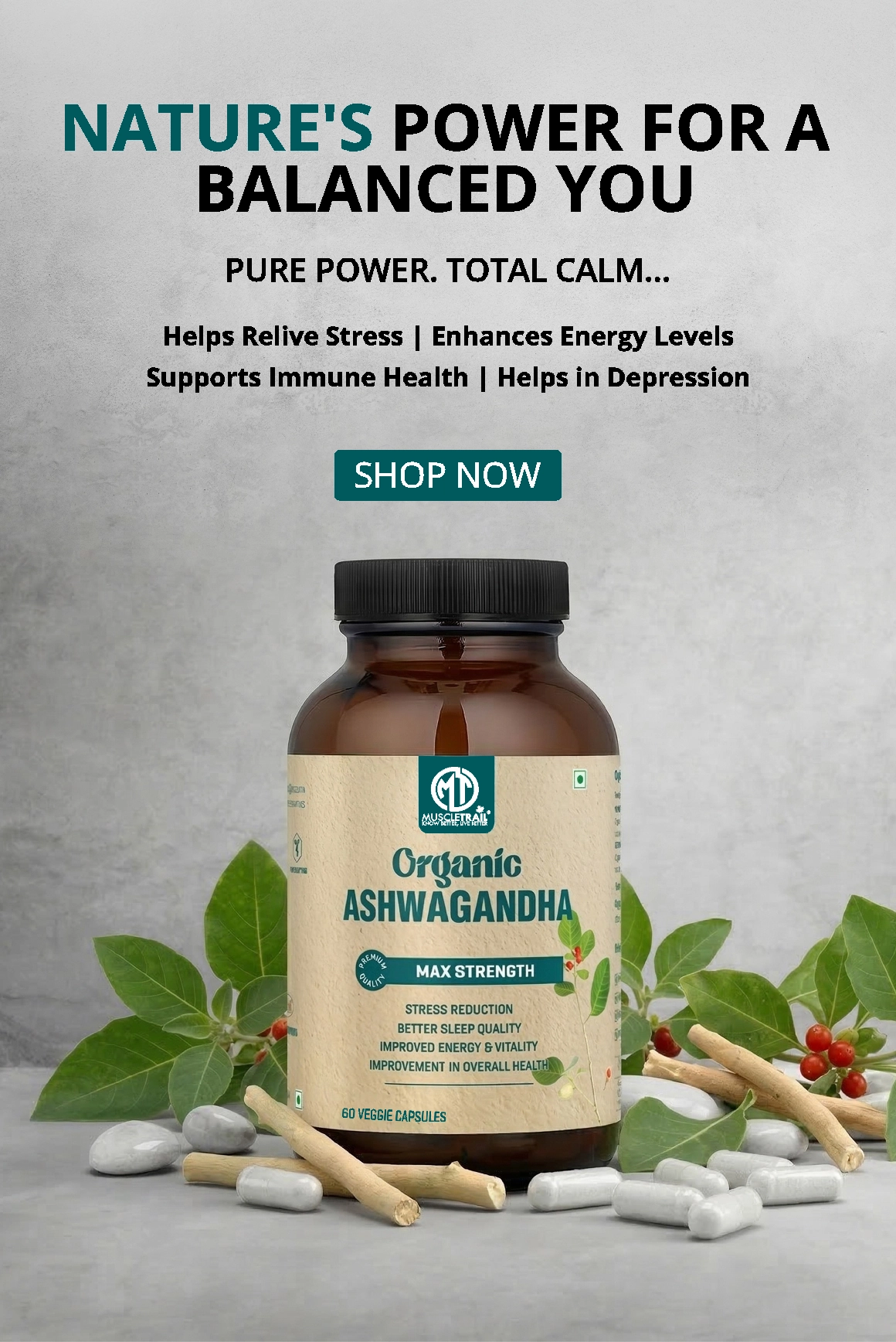Max Strength Stress Relief & Vitality Boost