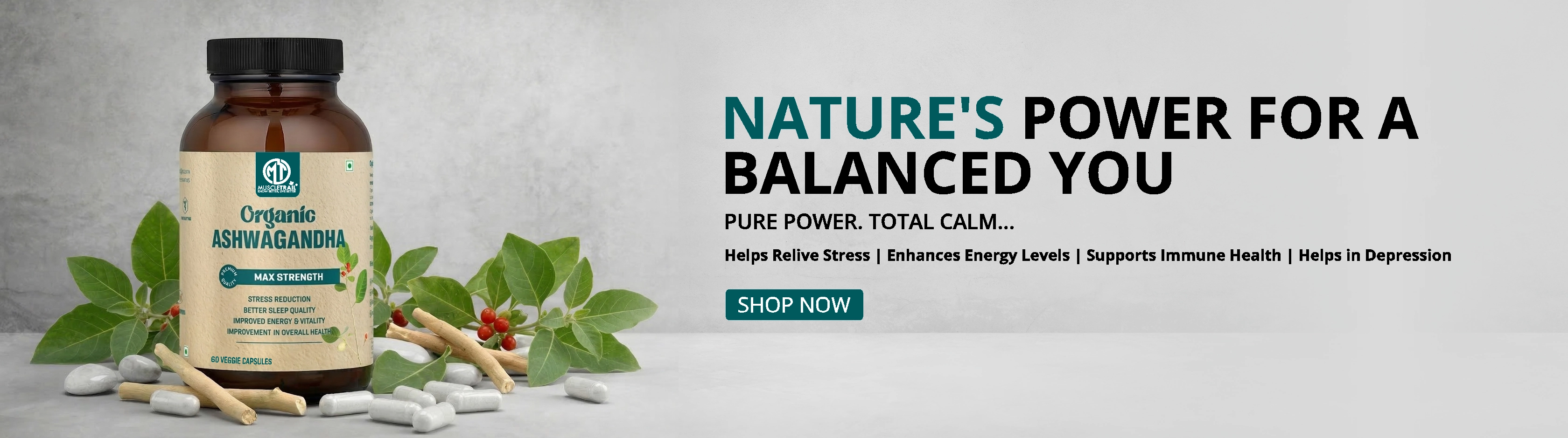 Max Strength Stress Relief & Vitality Boost