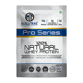 Pro Series 100% natural whey protein in Sachets