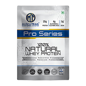 Pro Series 100% natural whey protein in Sachets