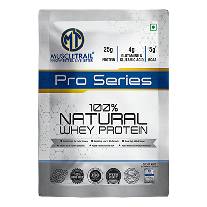 Pro Series 100% natural whey protein in Sachets